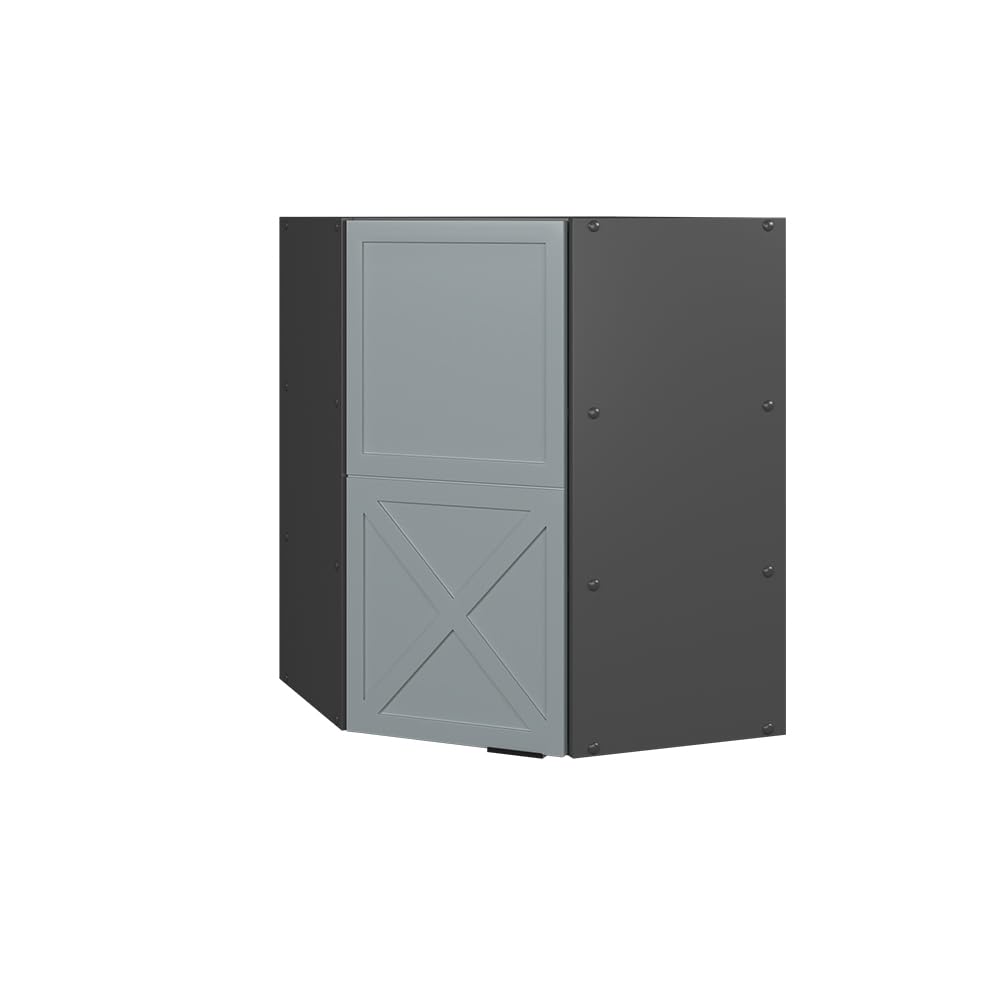 Vicco Corner wall cabinet Fame-Line, Light blue-grey, 57 cm โ image 1