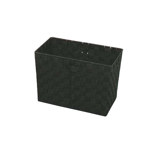 アイリスオーヤマ カラーバスケット 深型 ブラック 幅38×奥行26×高さ26㎝ CBK-38D