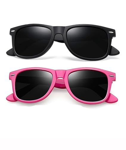 2 Pack Polarized Sunglasses Women Men Unisex Fashion Square Sun Glasses Designer Sunnies SY6007