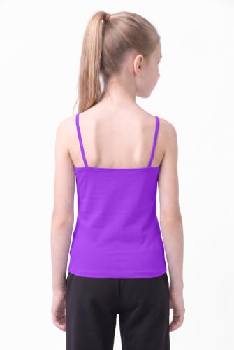 Image of Kurve Girl's Sleeveless Tank Top - Stretch Undershirts Cami Camisole, UV Protective Fabric, Rated UPF 50+ (Made in USA)