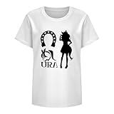[BAKYAR] Tシャツ キッズ 半袖 ウマ娘 URA 子供服 ジュニア 綿100% 夏服 吸汗速乾 かわいい カジュアル 男の子 女の子 おしゃれ 柔らかい 通気性 運動 普段着 130CM