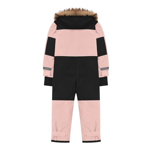 Snow Suit for Kids Girls Boys One-piece Snowsuits Waterproof Windproof Winter Outdoor Overalls Snowboarding Ski Suits4