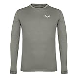 SALEWA Puez Melange Dry tee M, Faded Green Melange, XL
