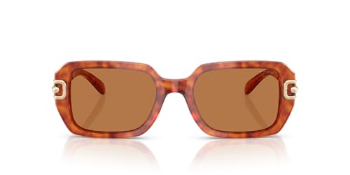 Coach Women's Hc8425u Universal Fit Rectangular Sunglasses