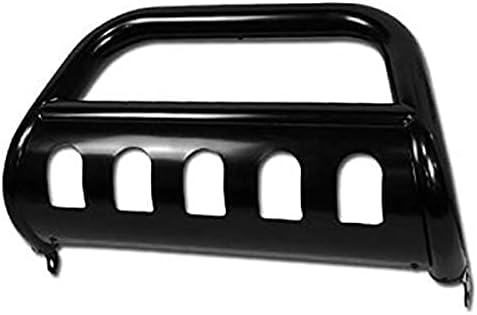 HS Power Black HD Heavy Duty Steel Bull Bar Compatible Compatible with 2005-2007 Grand Cherokee 2006 - 2010 Commander Brush Push Front Bumper Grill Grille Guard