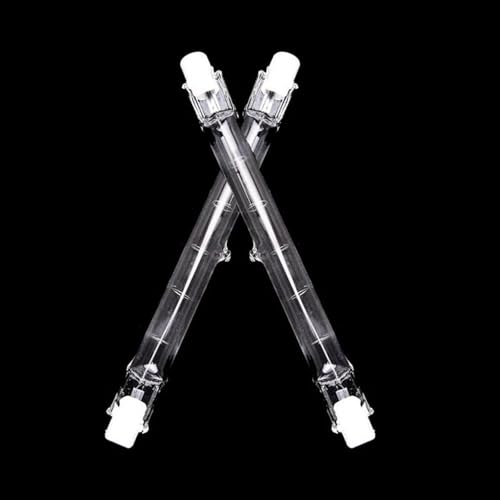 UGEFKMQ Lampadina Alogena Lineare R7S 125MM T3 500W 220V-240V Lampadine alogene R7S J125 1000W per lavoro, sicurezza, paesaggio, lampade da terra 1PC 1000W