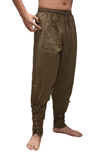 Bslingerie® Pantaloni da uomo medievale con