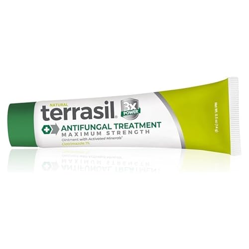 terrasil clotrimazole antifungal cream relief for fungal yeast infections jock itch athletes foot ringworm for men amp women clinically proven treatment of skin fungus fsa - hsa eligible 05oz