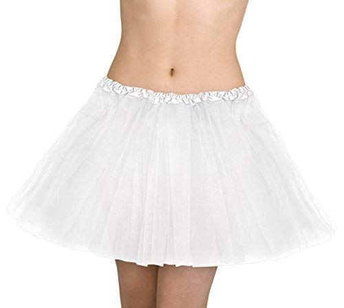 White Tutu Costumes - Kangaroo Deluxe Tutu, Choice of Colors: (White), White, Size One Size Fits