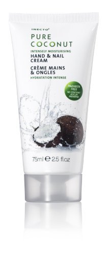 Inecto Pure Coconut Hand and Nail Cream 75ml (2 x PACK)