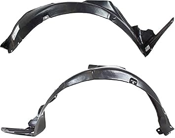 Go-Parts - Front Fender Liner Pair/Set for Hyundai Accent 2003-2006, Right Passenger and Left Driver Sides Replacement 2004 2005