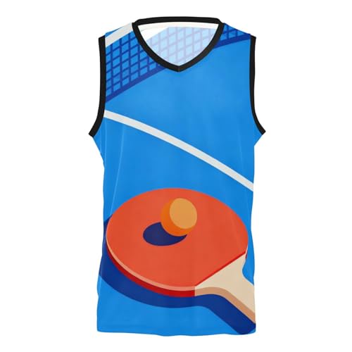 Maillot basket anti-humidité respirant bleu mixte