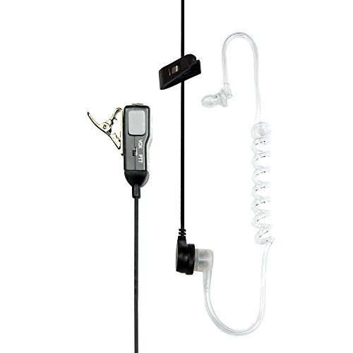 Midland MID-20467 - Auriculares in-ear, negro, transparent