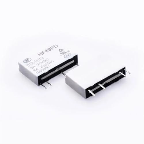 Relais 12V HF49FD commutation stable 5A pour modules d'automatisation - 5