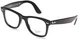 monturas mujer 2019 Protective case included Ray-Ban 0rx 4340v 2000 50 Monturas de Gafas, Shiny Black, Unisex-Adulto