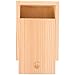 Lurrose Wooden Card Storage Box Trading Card Box Holder Poker Card Collection Box Organizer for Playing Gaming Cards Storage and Collection