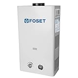 Foset CALE-13I Calentador de agua de paso instantáneo, 13l/min
