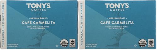 Tony's Coffee Cafe Carmelita Medium Roast Coffee Single Serve Capsules, 10 ct (Pack of 2) image 3