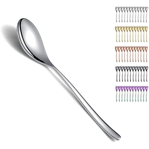 Kyraton 12-Piece Stainless Steel Dinner Spoon Set Cover