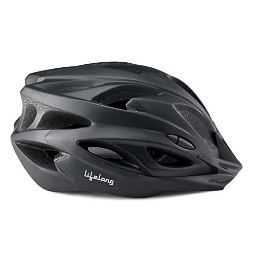 60% OFF on Lifelong Adjustable Cycling Helmet with Detachable Visor|Adjustable Light Weight Mountain Bike Cycle Helmet with Padding for Kids and Adults|Racing Helmet for Men and Women (6 Months Warranty)