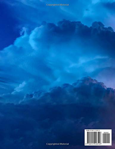 Giant-Sized Notebook: Jumbo Thunderstorm Design Notebook, Journal, 500 Pages, 250 Ruled Sheets - Image 2