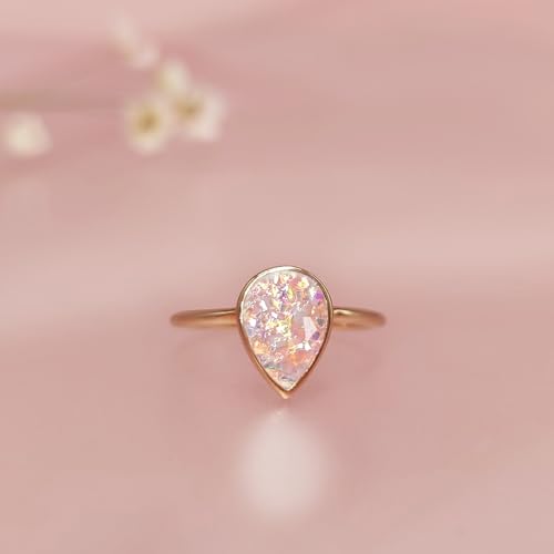 DIY Sterling Silver Classic Teardrop Ashes Ring KIT, Ashes Jewellry KIT, Ashes Keepsake, Memorial Gifts for Loss of Pet/Loved One, Memorial Ring, Cremation Jewelry for Ashes2