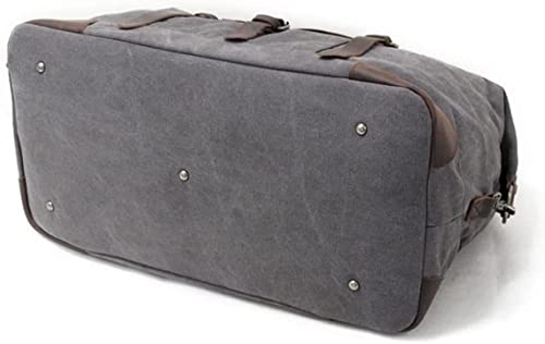 Gym Duffle Bag Backpack Waterproof Sports Bags Travel Weekender Bag for Men Women Overnight Bag with Shoes Compartment(Brown)2