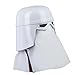 Evere White Full Head Deluxe Cosplay Helmet Props for Halloween Collectible Home Decoration