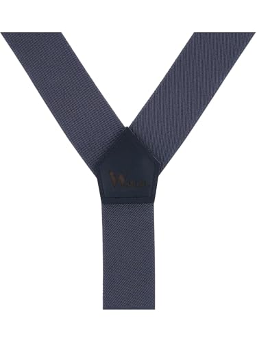 Image of Welch Work Suspenders, 2 Inch Webbing, Y-back Style, Made in USA