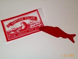 Fortune Telling Cellophane Fish Pack of 1