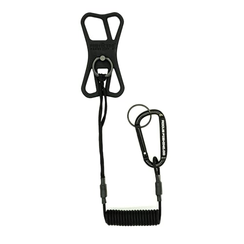 Rogue Fishing The Protector Phone Tether - Waterproof Retractable Phone Leash for Kayak, Skiing & Hiking - Phone Security Strap Anti Theft - Anti Pickpocket Accessories for Cellphone ()