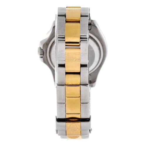 Pre-Loved Oyster Perpetual Yacht-Master Automatic Watch Stainless Steel and Yellow Gold 29, Silver4