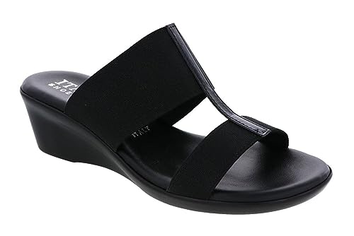 Italian Shoemakers Women's, Sadey Sandal Black 9.5 M #TOP3
