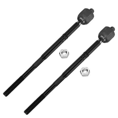 Image of Detroit Axle - 8pc Front End Kit for 2010 2011 2012 2013 2014 2015 2016 Cadillac SRX, 2 Lower Control Arms with Ball Joint 2 Sway Bar Links 4 Outer Inner Tie Rods Replacement