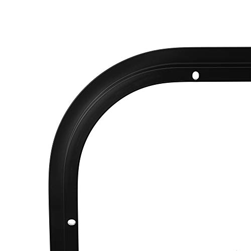 Recpro Rv Window | Teardrop Horizontal Slide | Rv Window Replacement | Camper Window | Tempered Tinted Glass | Rv Window With Screen (21" W X 14" H, With Trim Kit) #TOP7