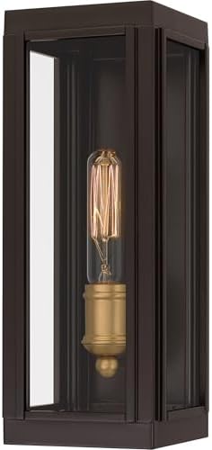 Quoizel Avon 1-Light Western Bronze Outdoor Wall Lantern