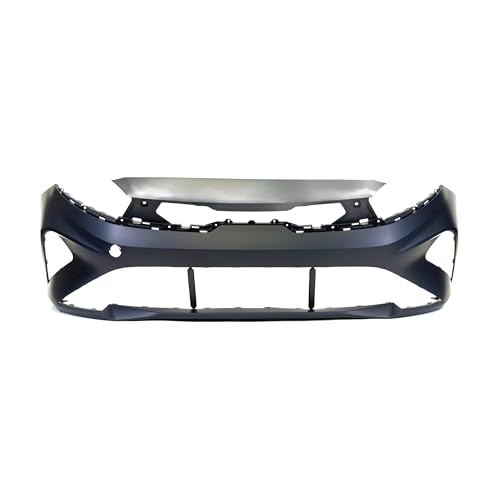 Image of FitParts Compatible with Kia Forte 2022-2024 Front Bumper Cover | Primed, With Parking Sensor Holes, Ready to Paint, OEM 86511M7500, KI1000219