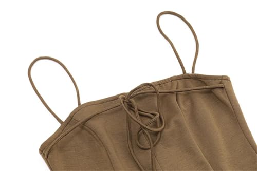 Sleeveless Mini Bodycon Dress Streetwear Summer Lace Up Open Back Slim Bandage Dresses Women Clothes2