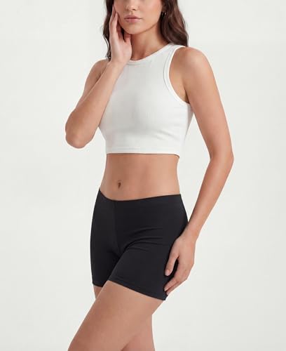 Image of Sexy Basics Women's Ultra Soft Mini Bike Short | Spandex Workout Trunk Boxer | Multi Packs & Colors