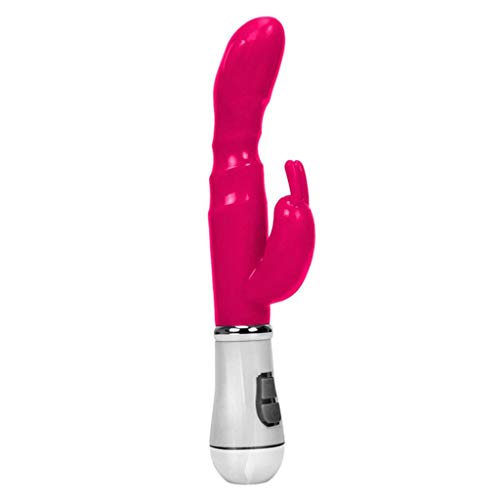 Vibrateur lapin point G avec perles vibrantes à fréquence variable
