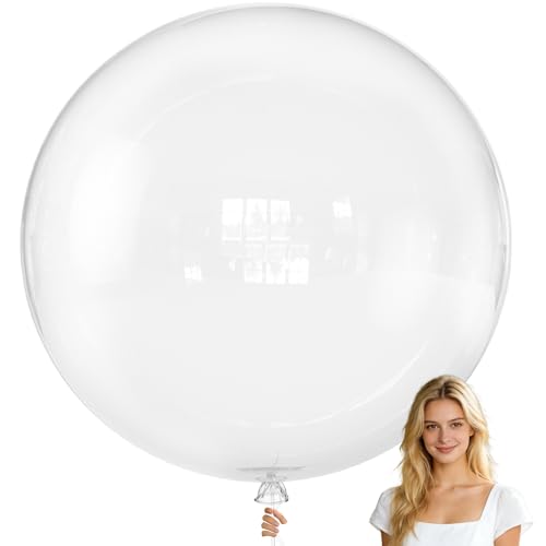 Image of KALOR Clear Giant 36 Inch 9pcs Large Latex Balloons