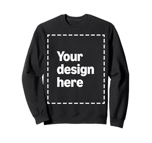 Custom Sweatshirt with Your Image for Men and Women by Modify by Amazon Merch on Demand