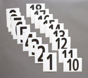 Hip Numbers 1-9 (25 each number)