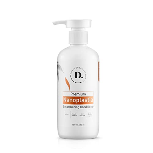 DOROFEY PROFESSIONAL For All Hair Premium Nanoplastia Smoothening Conditioner Infused With Biotin Plant Keratin|Sulfate Free| For Extra Smooth & Shine, 100 millilitre
