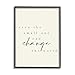 Stupell Industries Change The World Uplifting Nursery Kids Quote Framed Wall Art, Design By Daphne Polselli