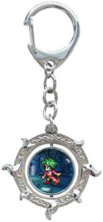 Amazon ロマンシング サガ リ ユニバース 回転キーホルダー アセルス アニメ 萌えグッズ 通販