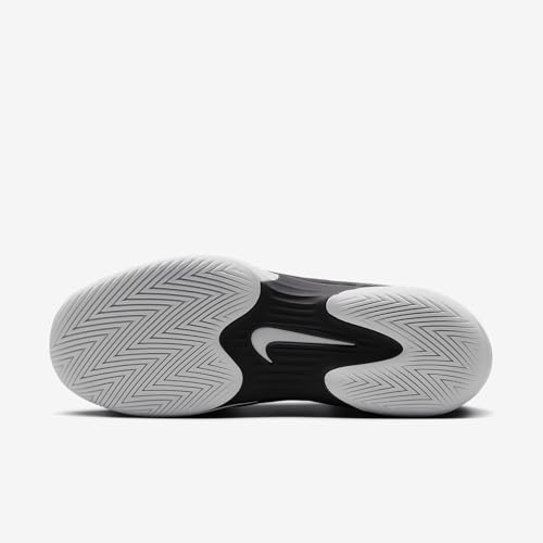 Nike Vapor 12 Women's Hard Court Tennis Shoes (FV5554-001, Black/Dark Smoke Grey/White)2