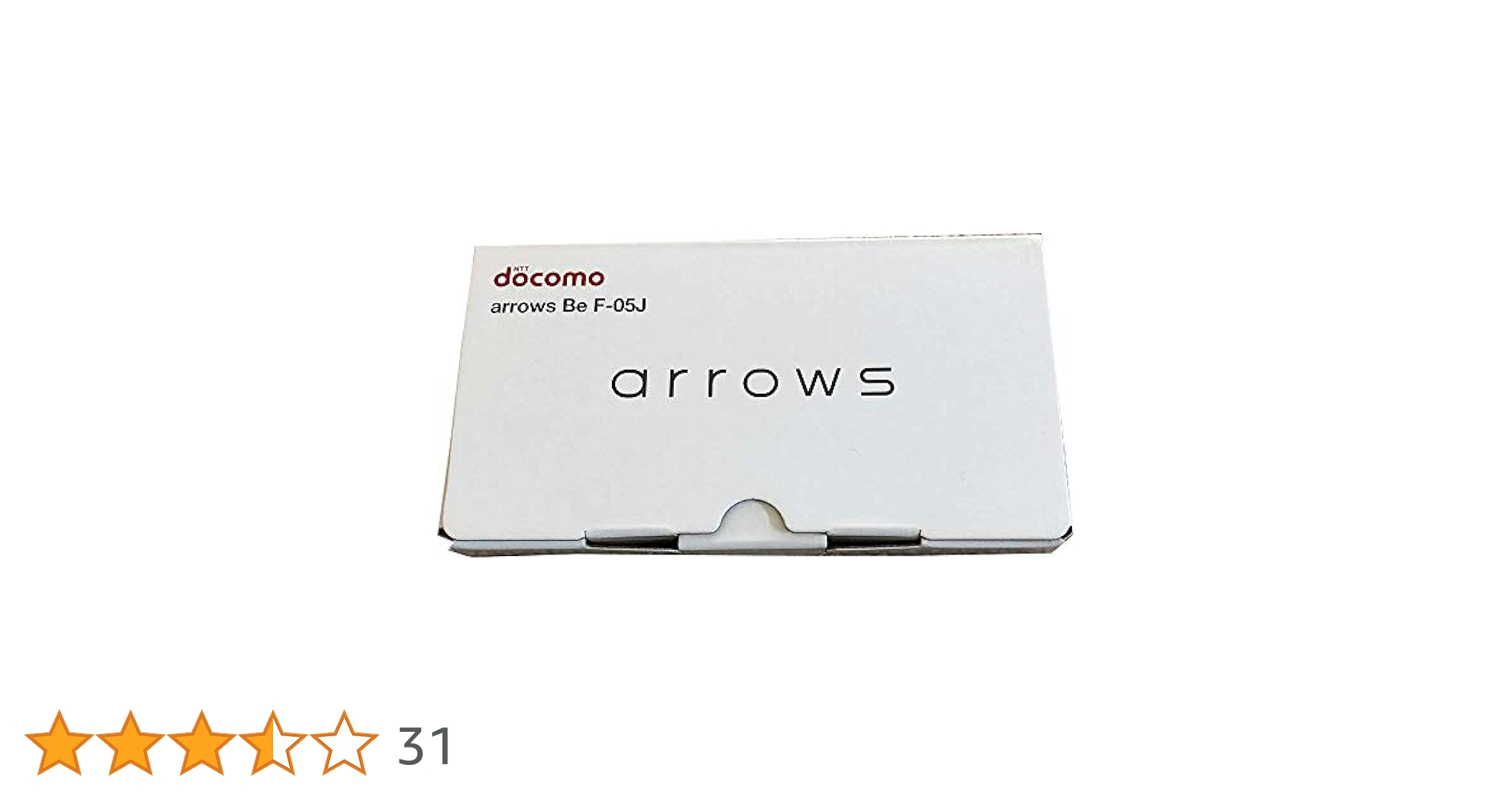 ギガ0044docomo arrows Be F-05J SIMフリー 白 富士通 SIMFREE F-05J arrows Be Fujitsu docomo 白 [White