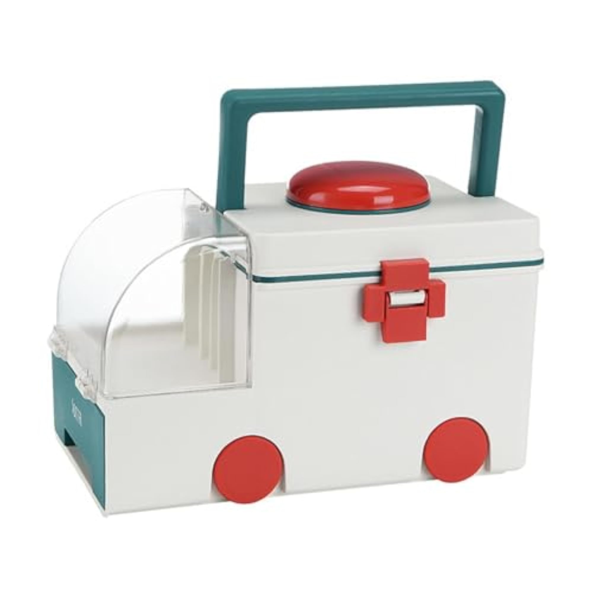 First Aid Storage Box Container Bin Portable Handle