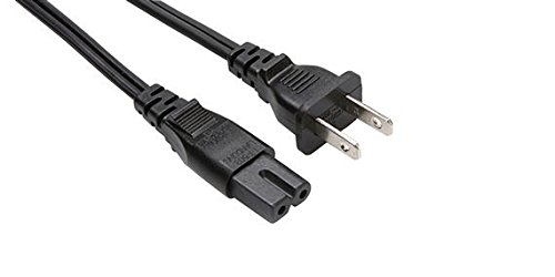 Hosa PWP-461 IEC C7 polarized to NEMA 1-15P Power Cord, 8 feet